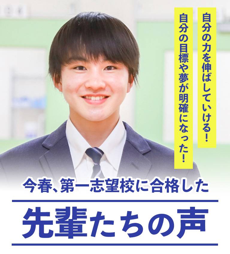 先輩たちの声